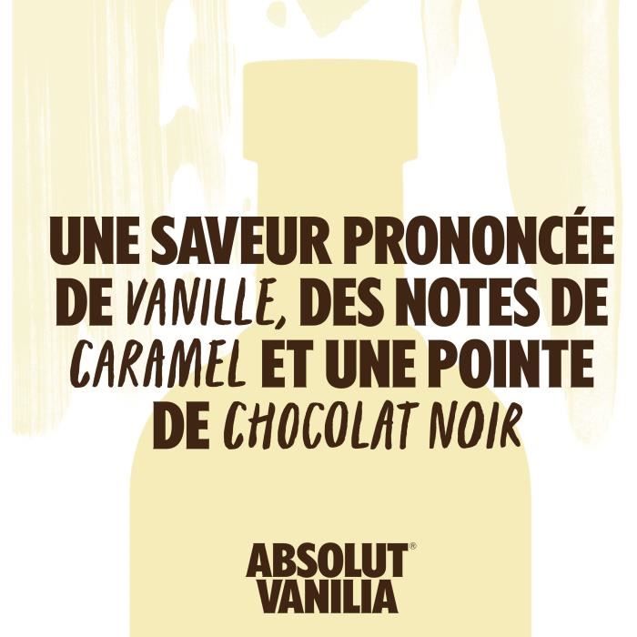 Absolut - Vanille - Vodka aromatisÈe - 38,0% Vol.
