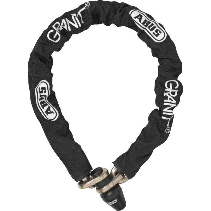 Antivol de chaÓne - ABUS - 1480/150 - Maillons 14 mm - Gainage tissu - Cylindre XPlus