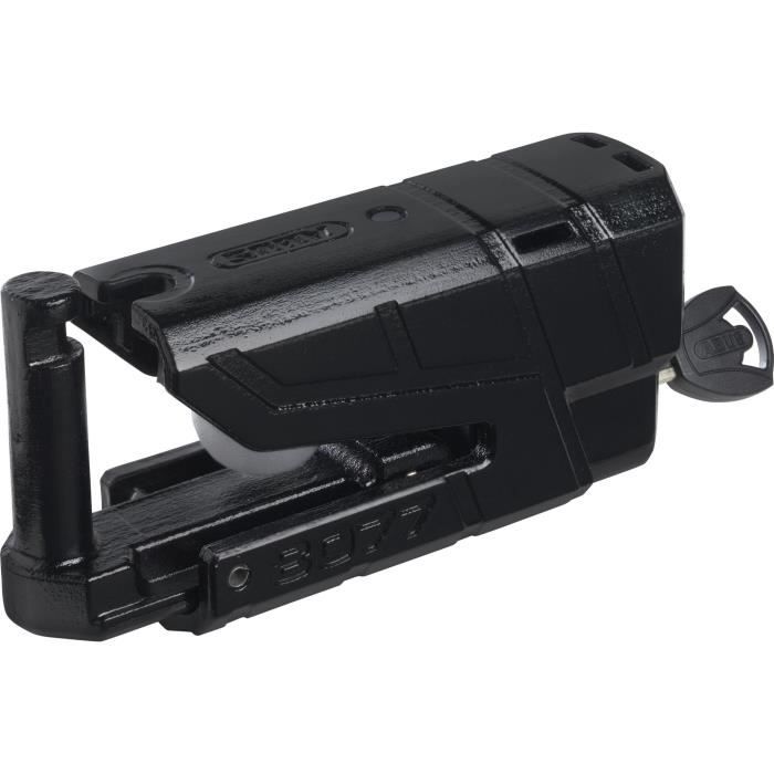 Antivol de disque - ABUS - 8077 II SRA Granit Detecto Black - Pene 19 mm - Alarme 100 dB - 2 clÈs