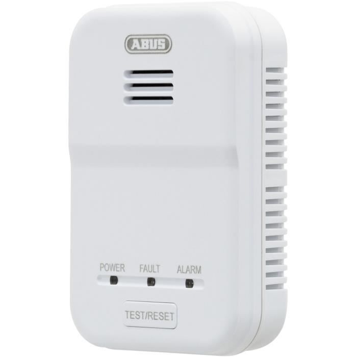DÈtecteur de fumÈe - ABUS - GWM100ME - Connectable jusqu'a 10 appareils - Alarme 85 dB - Pile lithium 10 ans
