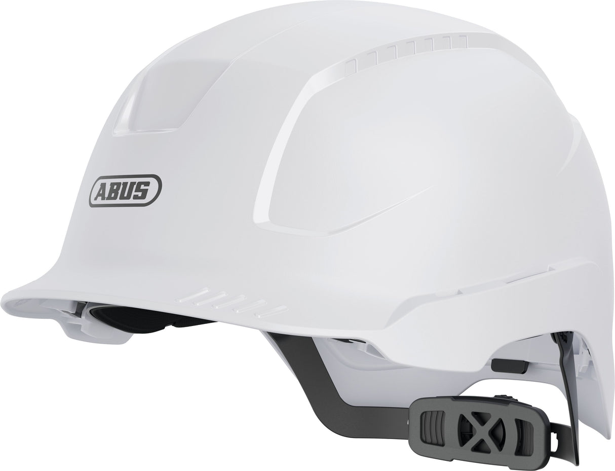 Casque de protection travaux électrique - ABUS - SCATOR-E - Blanc polair