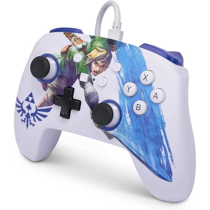 Manette Filaire - POWER A - Nintendo Switch - Master Sword Attack