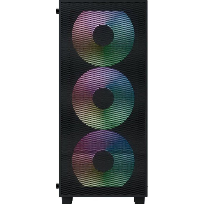 Boitier PC sans alimentation - AEROCOOL B509A Flow - ACCM-BD02063.11 - Moyen tour - Format ATX - Noir