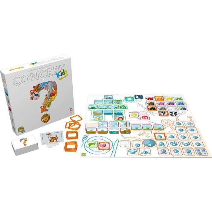 Concept Kids†: Animaux - Asmodee - Jeu de sociÈtÈ