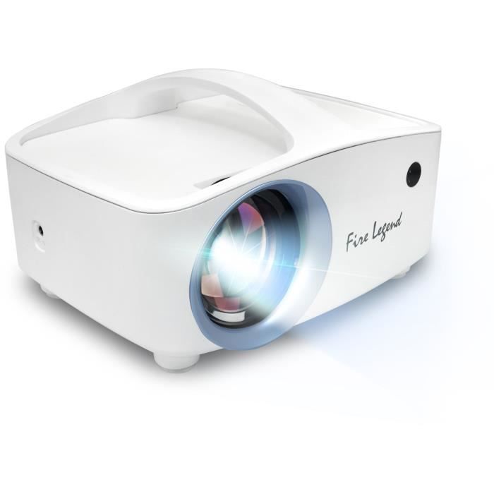 VidÈoprojecteur AOPEN Fire Legend QF13 - LCD - FHD (1920 x 1080) - 6000 Lumens (280 ANSI) - HDMI, USB, WIFI - Haut-parleur 5W