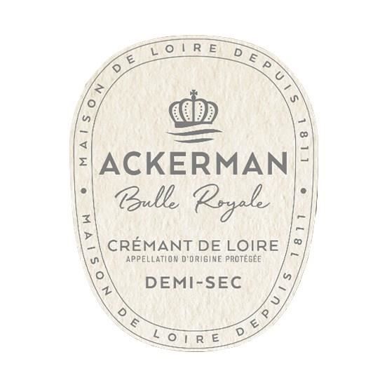 Ackerman Bulle Royale Demi-sec - Crémant de Loire - 75cl