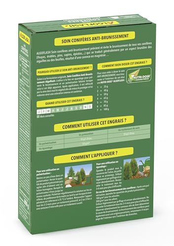 ALGOFLASH Soin coniferes - Anti-brunissement - 800 g