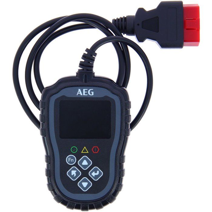 Outil de diagnostic - AEG - OBD2 Evol 2 - Test démarrage - État circuit de charge - Lecture codes défauts