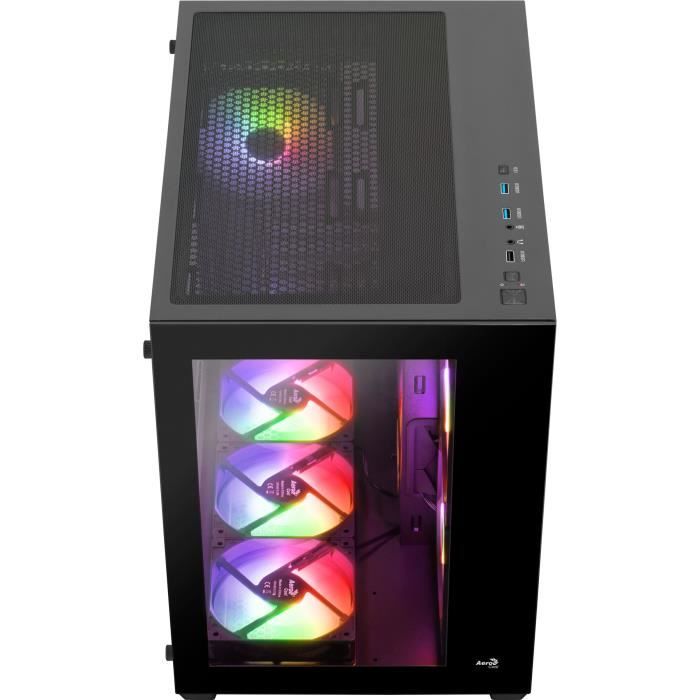 BoÓtier PC - AEROCOOL - Dryft G v2 (Noir) - Cube - Format ATX - Sans alimentation
