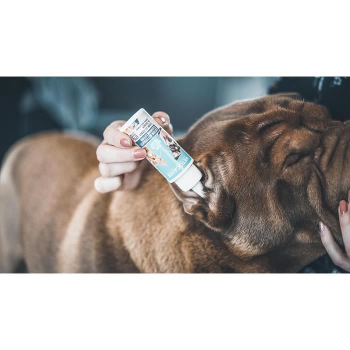 VETOCANIS Nettoyant Oreille pour Chat et Chien 60ml