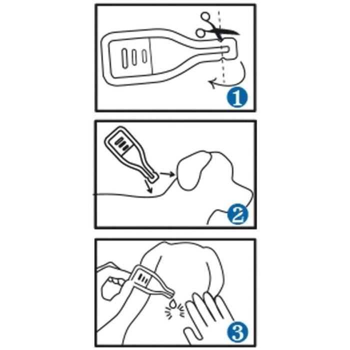 Pipette Anti-puces & Tiques - VETOCANIS - Traitement et Protection - Antiparasitaire petit chien 2-10 kg