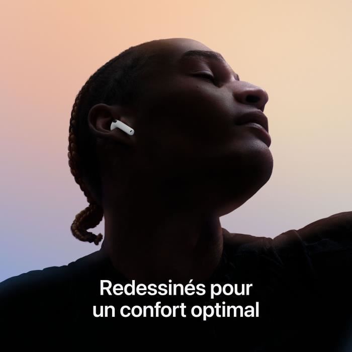 APPLE AirPods 4 avec rÈduction active du bruit