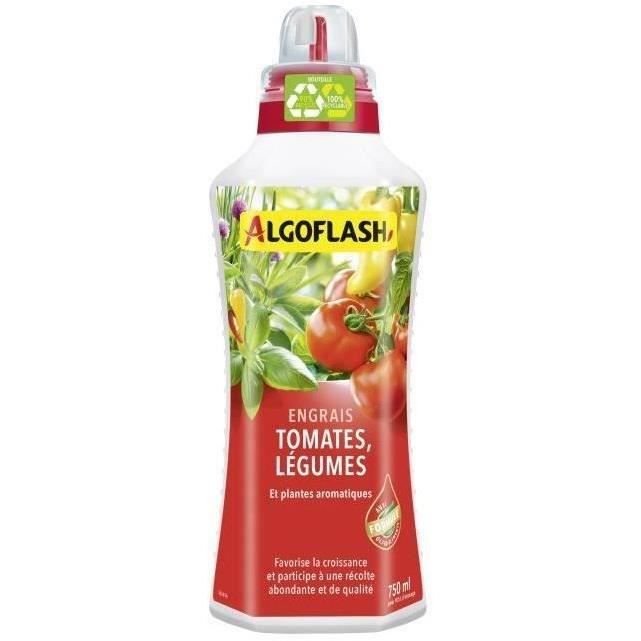ALGOFLASH NATURASOL Engrais Tomates et Légumes - 750 mL