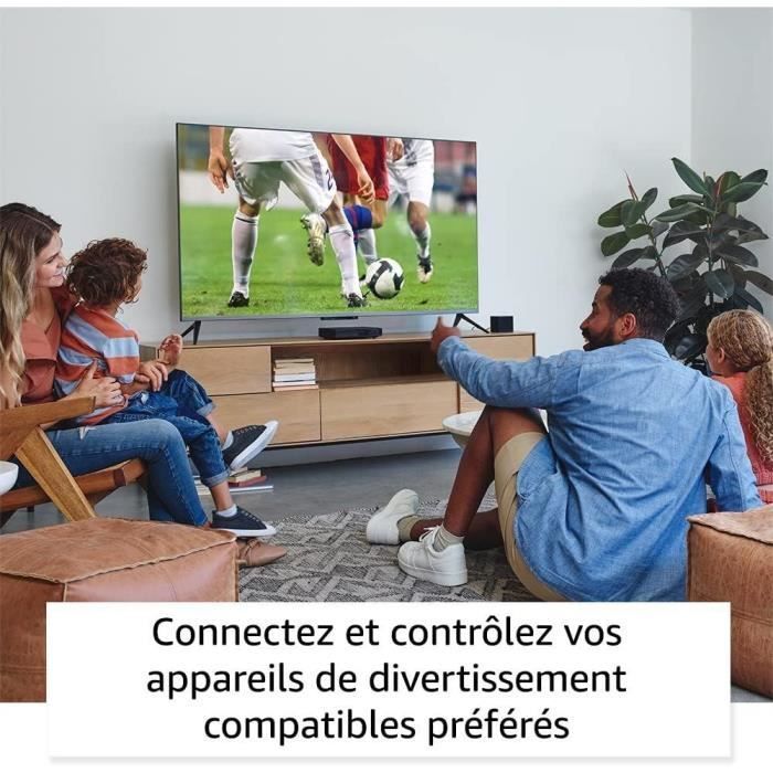 Fire TV Cube - AMAZON - Avec Alexa - Wifi 6E - 4K Ultra HD - Noir
