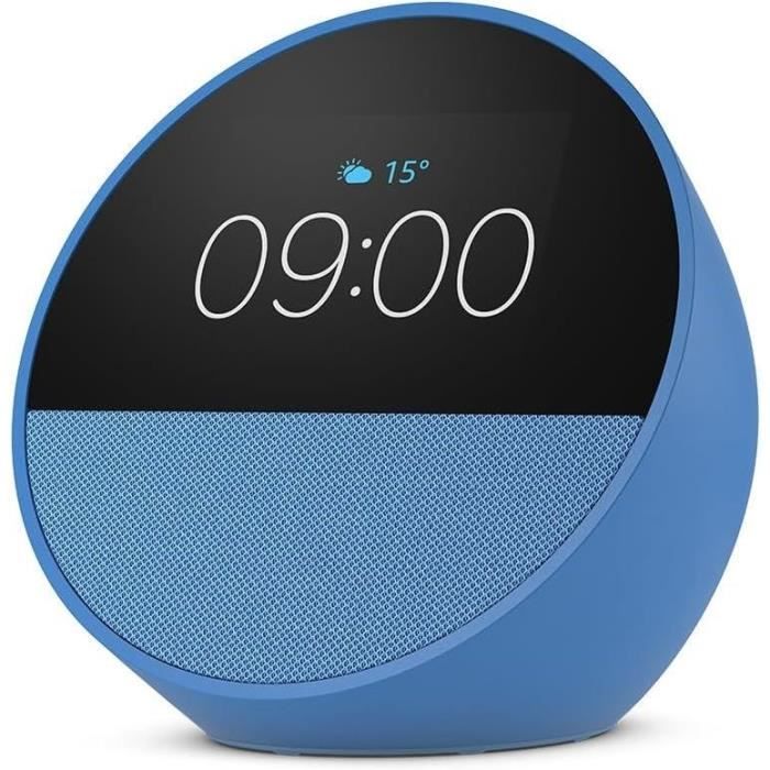 Réveil connecté - AMAZON - ECHO SPOT - Écran 2,83 - Son de qualité - Contrôle vocal