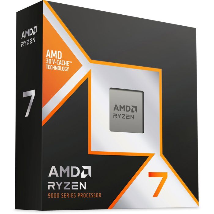 Processeur - AMD - Ryzen 7 9850X3D - 8 Coeurs - 16 Threads