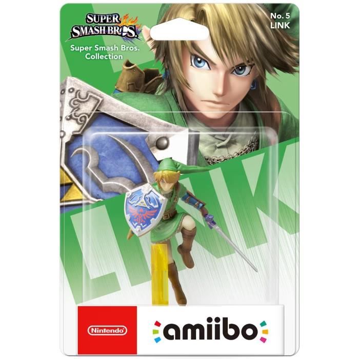 Figurine Amiibo - Link N∞05 ï Collection Super Smash Bros.