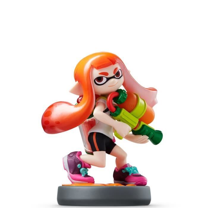Figurine Amiibo - Fille Inkling Collection Splatoon