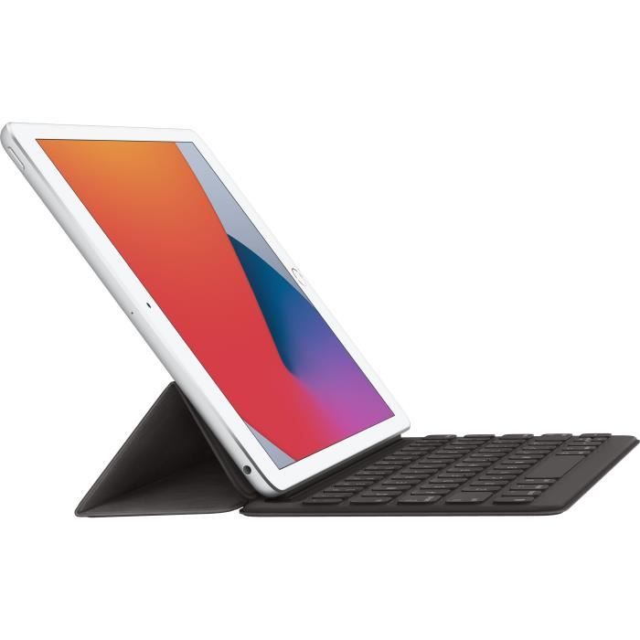 Clavier pour tablette Apple Smart Keyboard Noir pour iPad 9eme gÈnÈration, 8eme gÈnÈration et 7eme gÈnÈration, iPad Air 10.5 pouces