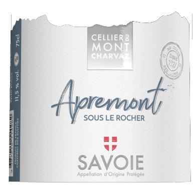 Cellier du Mont Charvaz Sous le rocher 2022 Apremont - Vin blanc de Savoie