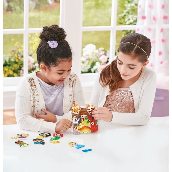 Aquabeads La box Princesses Disney, Jouet, perles qui collent avec de l'eau, Convient aux enfants a partir de 4 ans