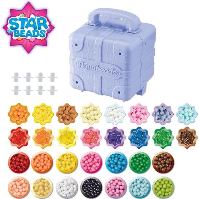 Loisir crÈatif - AQUABEADS - Coffre a perles 3000 - Multicolore - Enfant
