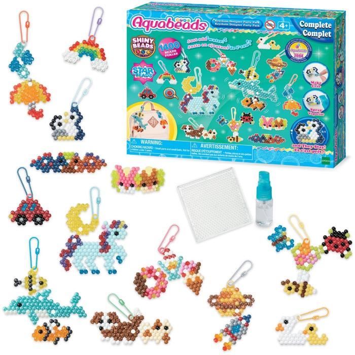Coffret crÈation - AQUABEADS 35025 - Mes porte-clÈs et suspensions