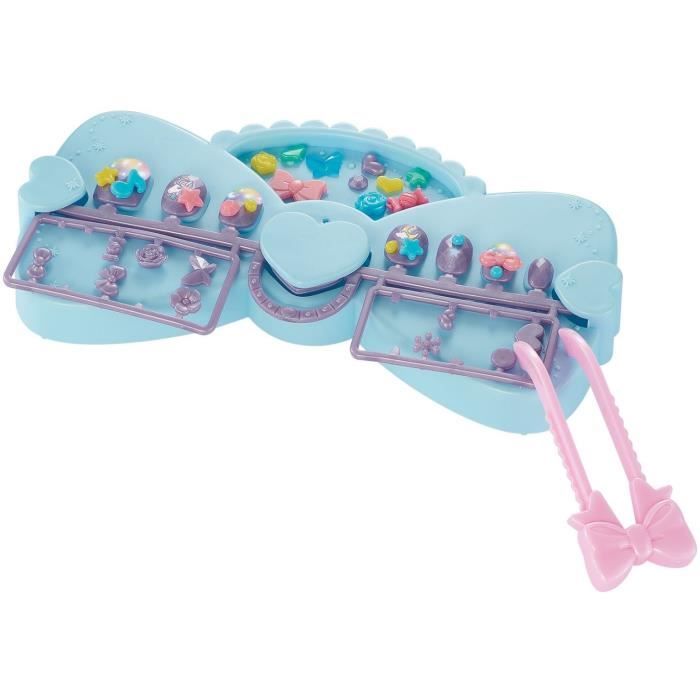 Mon kit de manucure - AQUABEADS - Licorne - 40 ongles - Stickers