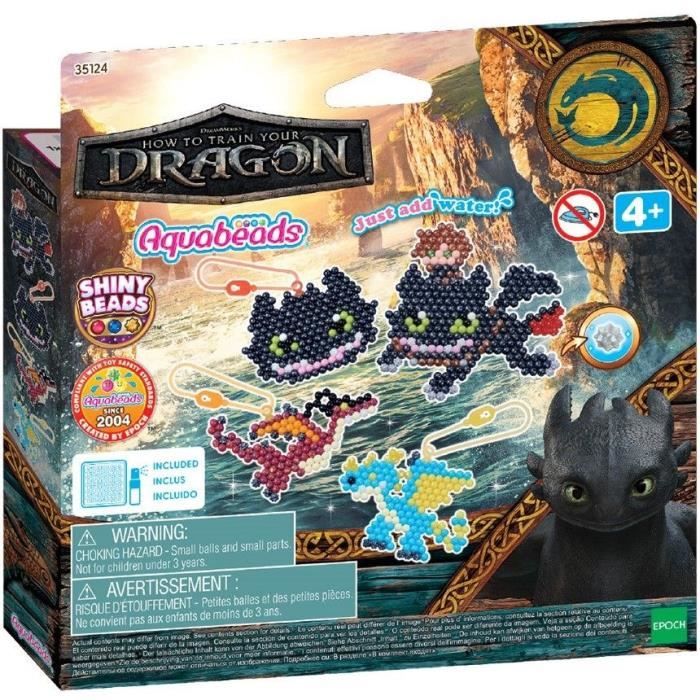 Le kit Dragons - AQUABEADS - 800 perles - Des 4 ans