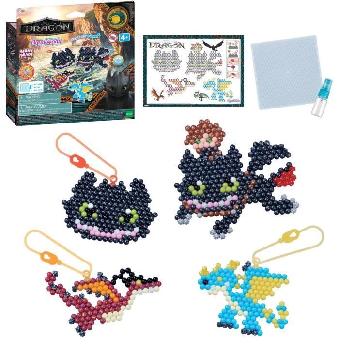 Le kit Dragons - AQUABEADS - 800 perles - Des 4 ans