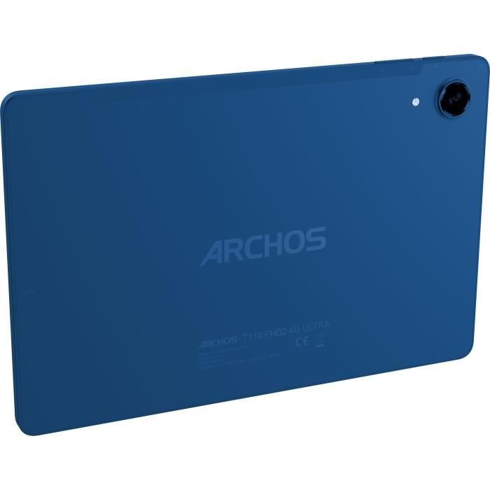 ARCHOS T110 FHD2 Tablette Tactile 10.95 FHD IPS 4G 6Go RAM 256Go Stylet + Smart Folio Inclus Noire