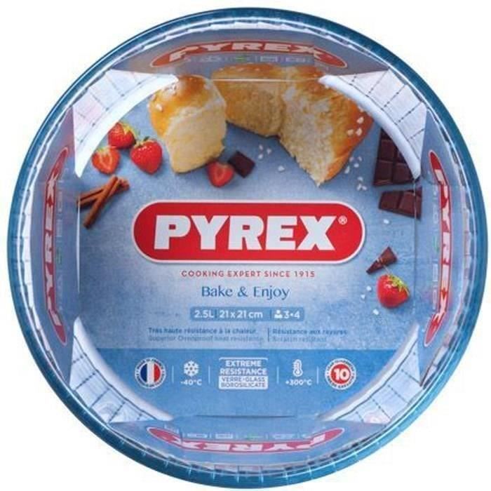 Moule a soufflé - PYREX - 1450158 - En verre borosilicate - 21 cm
