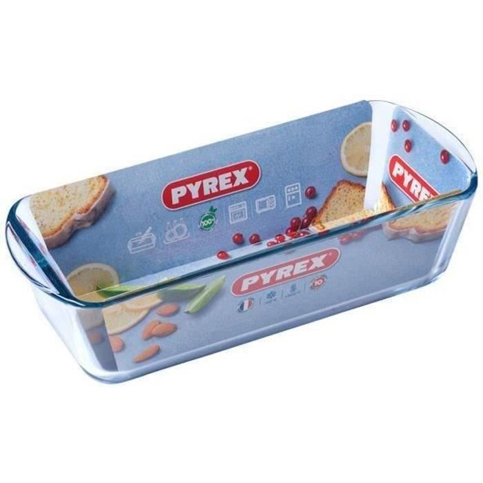 Moule a cake - PYREX - 1450156 - En verre borosilicate - 28 cm
