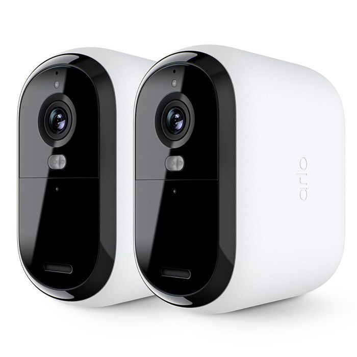 Pack 2 Cameras - ARLO - 2K XL Essential2 - Extérieur - Batterie - Vision nocturne