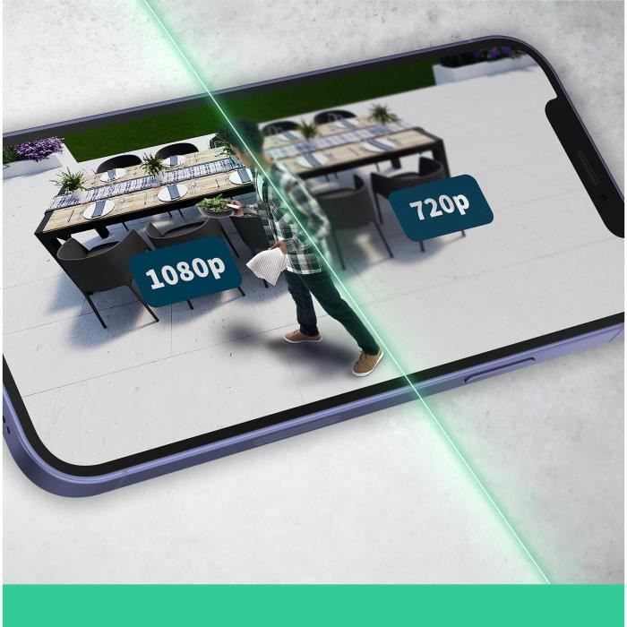 Pack 2 Cameras - ARLO - FHD XL Essential2 - Extérieur - Batterie - Vision nocturne