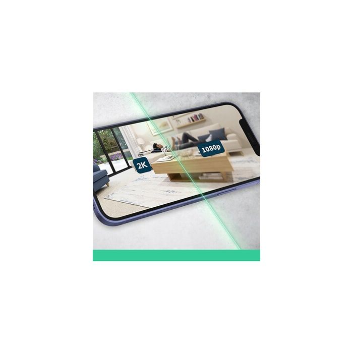 Caméra de surveillance - ARLO - VMC3260-100EUS - Résolution 2K - Vision nocturne couleur - Autonomie 6 mois