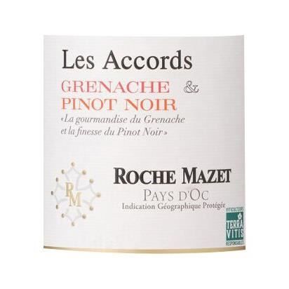 Les Accords de Roche Mazet Grenache & Pinot Noir 2024 Pays d'Oc - Vin rosé de Languedoc