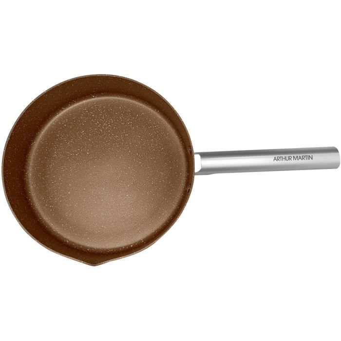 Sauteuse - ARTHUR MARTIN - AM3542 - 28 cm avec couvercle - Aluminium ForgÈ - Tous feux dont induction + four