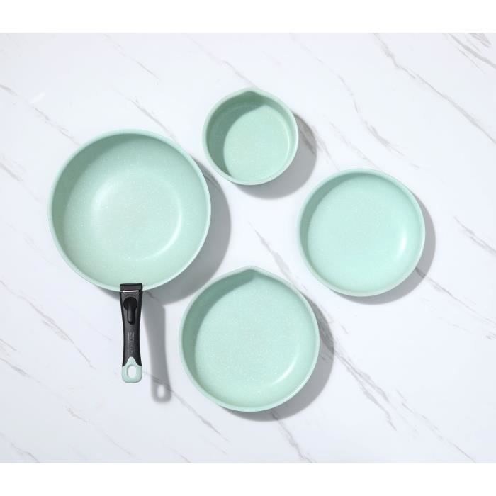 Batterie de cuisine - ARTHUR MARTIN - AMV57 - Batterie de cuisine 10 pieces - Tous feux dont induction