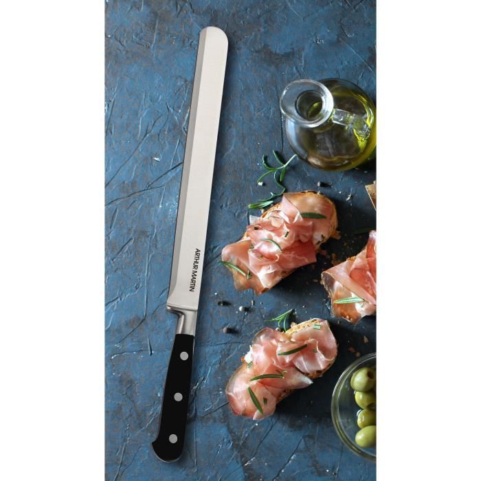 Set de couteaux - ARTHUR MARTIN - AMC1586 - Ensemble de couteaux - 3 pieces - Noir