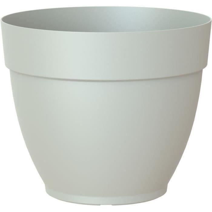 ARTEVASI pot de fleurs CAPRI CAMPANA - Résistant au gel - gris clair - 35 x 35 x H 29,4 cm