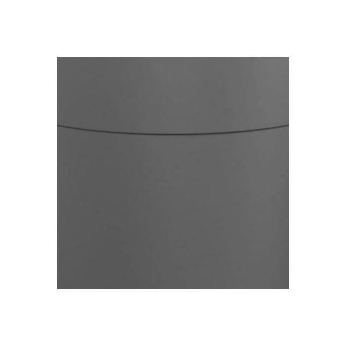 ARTEVASI Pot de fleurs rond CAPRI LARGE - Plastique - Réservoir d'eau - diametre 35 cm - Anthracite - L 34,6 x P 34,6 x H 33,2 cm