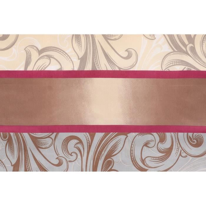 Parure de lit - 1 housse de couette 220 x 240 cm + 2 taies d'oreiller 60 x 60 cm - 65% coton, 35% polyester - Gris