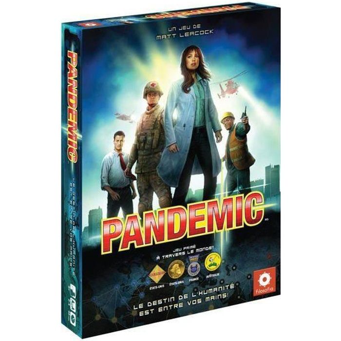 Pandemic - Asmodee - Jeu de sociÈtÈ