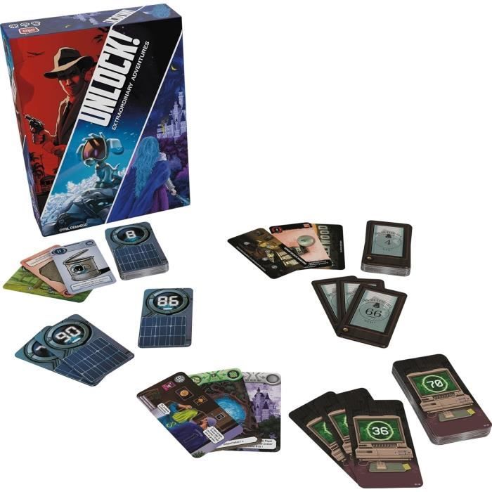 Unlock 11 - Extraordinary Adventures - Version Française - De 1 a 6 joueurs - 10 Ans et plus