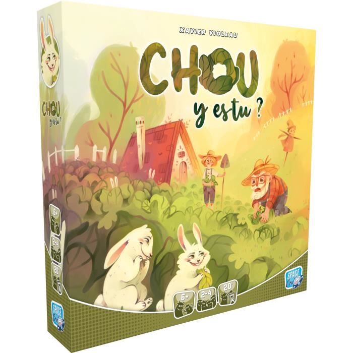 Chou y es tu - Asmodee - Jeu simple d'observation et de strategie - Des 6 ans