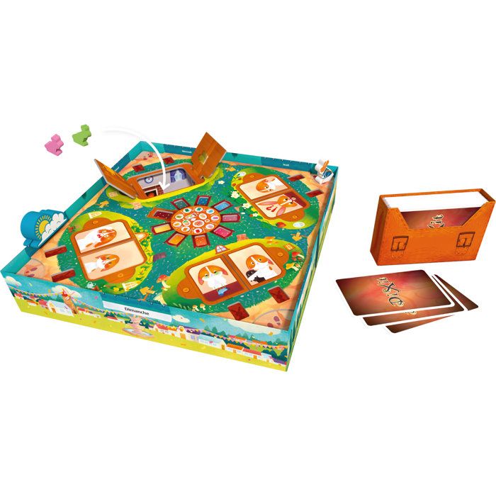 LIBELLUD Dixit Kids - Jeu coopératif enfants - association d'images - 84 cartes illustrées - des 6 ans - jeu société familial