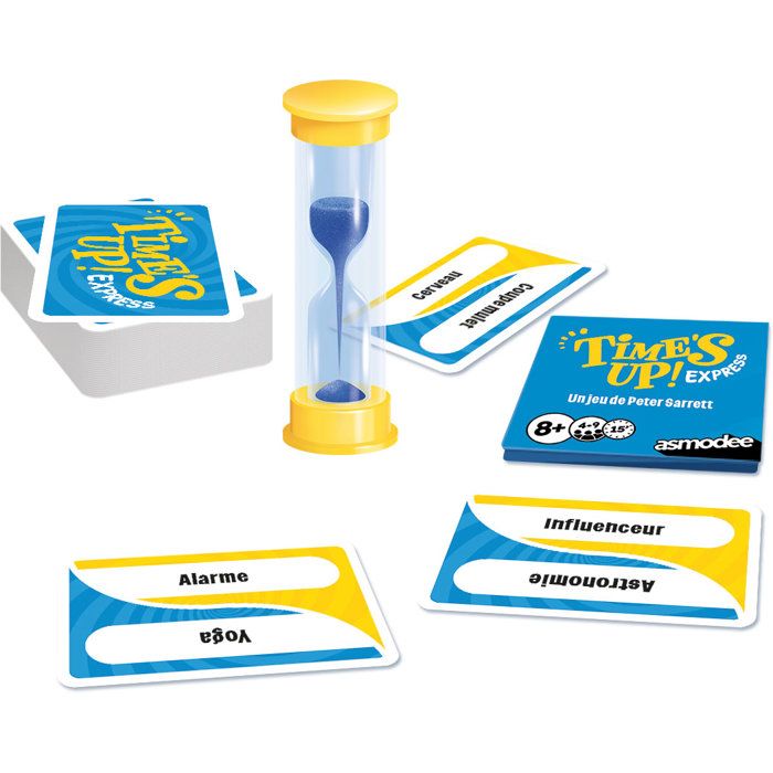 ZYGOMATIC - Jeu d'ambiance - Time's Up Express - Jeu de société famille - Format a emporter - Des 8 ans - 4 a 9 joueurs - 15 min