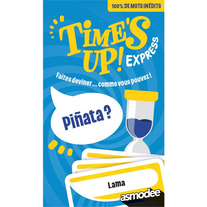 ZYGOMATIC - Jeu d'ambiance - Time's Up Express - Jeu de société famille - Format a emporter - Des 8 ans - 4 a 9 joueurs - 15 min