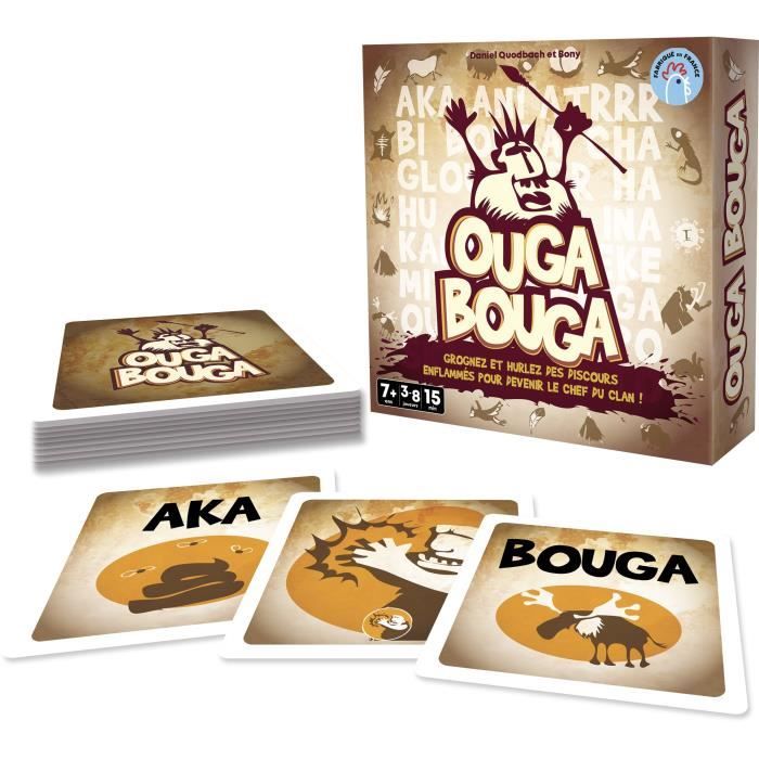 Ouga Bouga - Asmodee - Devenez le chef du clan - Des 7 ans - FabriquÈ en France